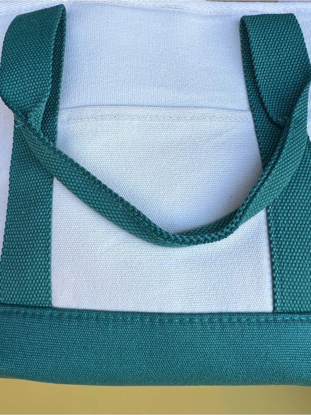 NWT Starbucks Peanut Canvas Tote Bag - Picture 5 of 8